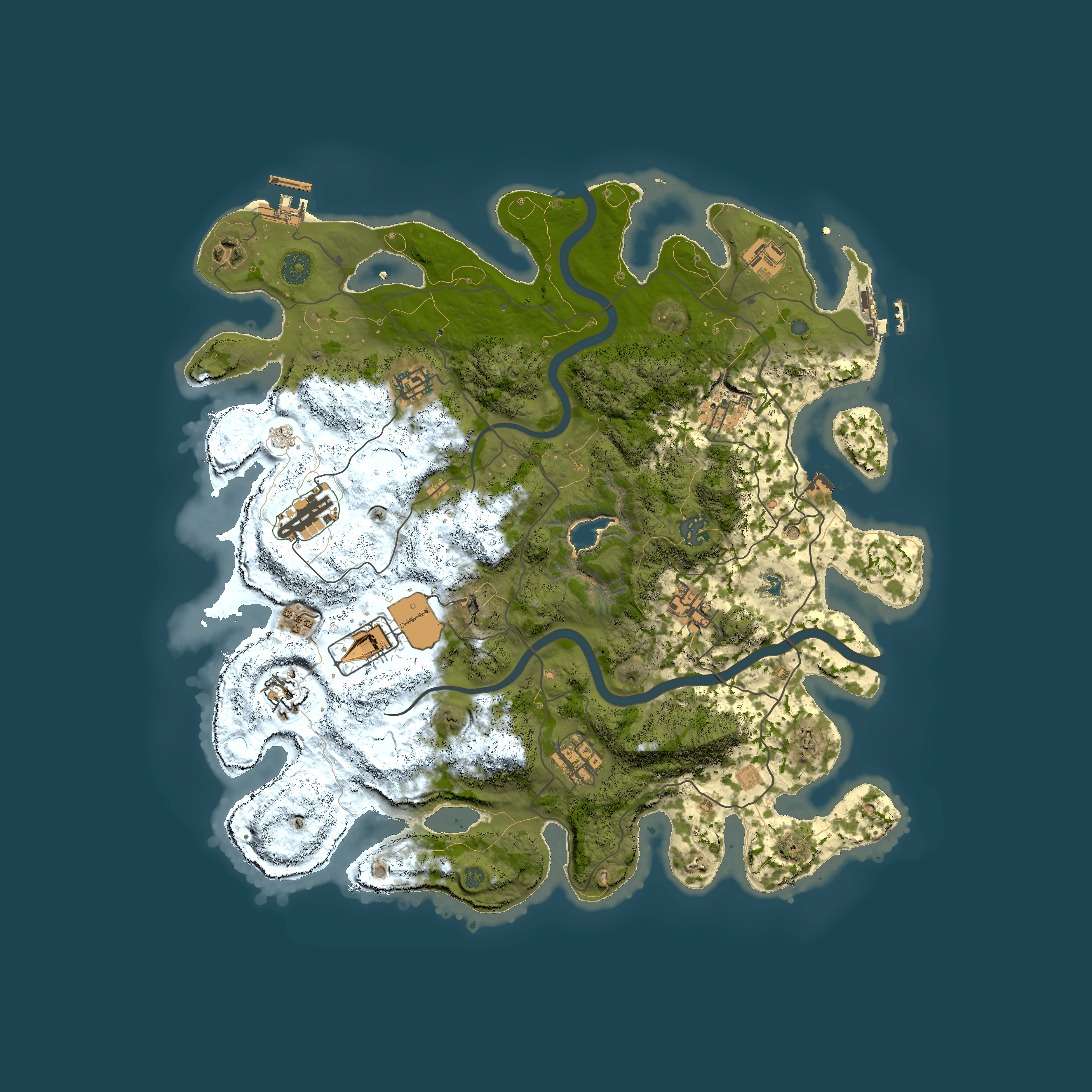 Full top-down render of Rust map seed 1653183554, 4000x4000m