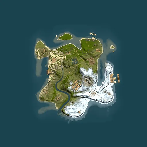Rust map seed 1220898252, 2500x2500m top-down preview