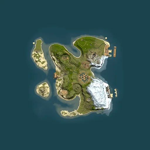 Rust map seed 484635312, 2000x2000m top-down preview