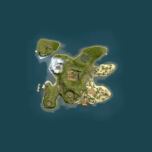 Rust map seed 940170720, 2000x2000m top-down preview