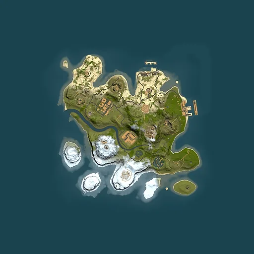 Rust map seed 225875554, 2500x2500m top-down preview