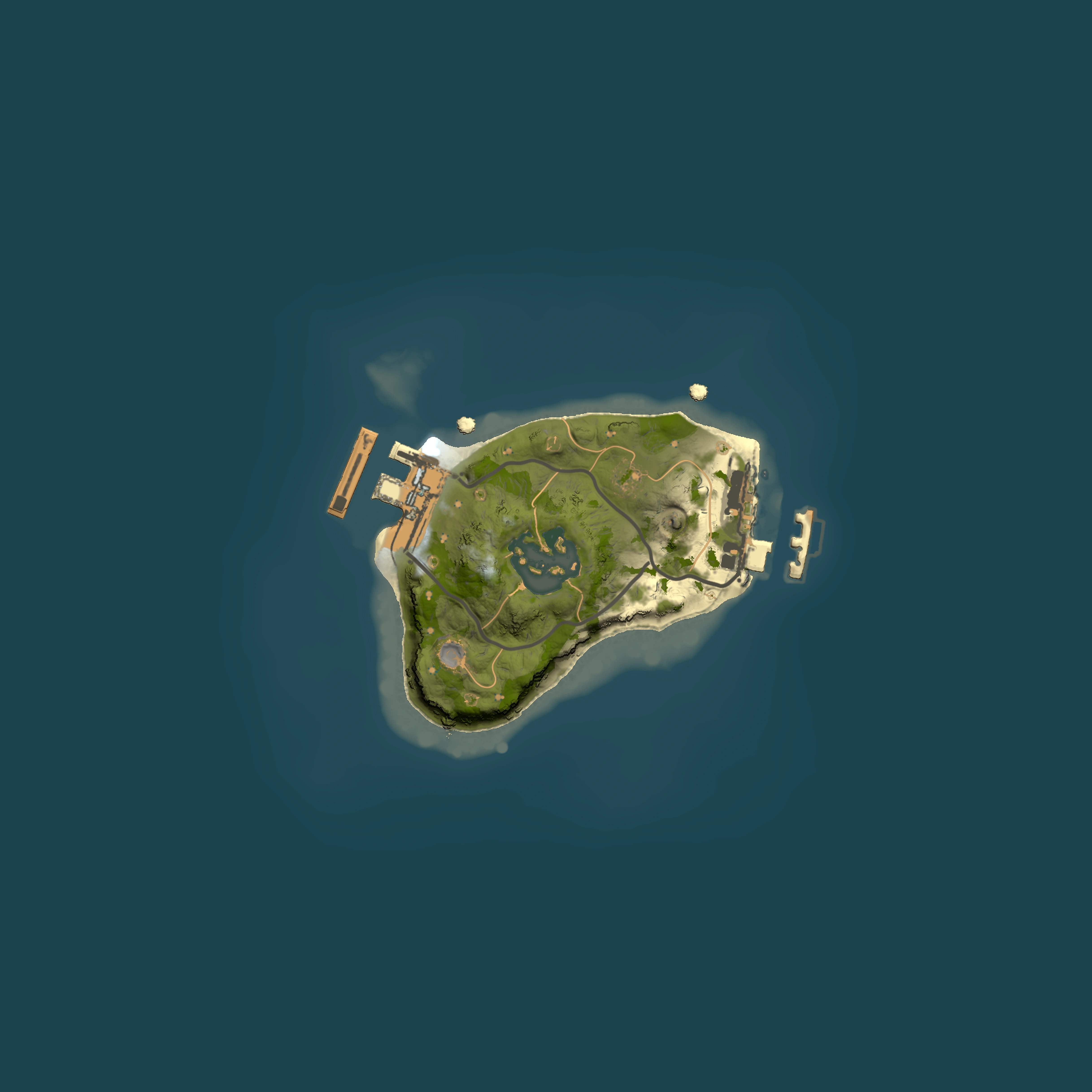 Full top-down render of Rust map seed 630614409, 1500x1500m