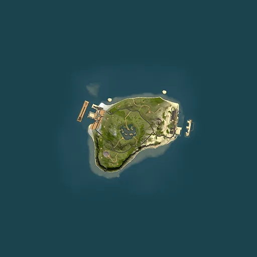 Rust map seed 630614409, 1500x1500m top-down preview