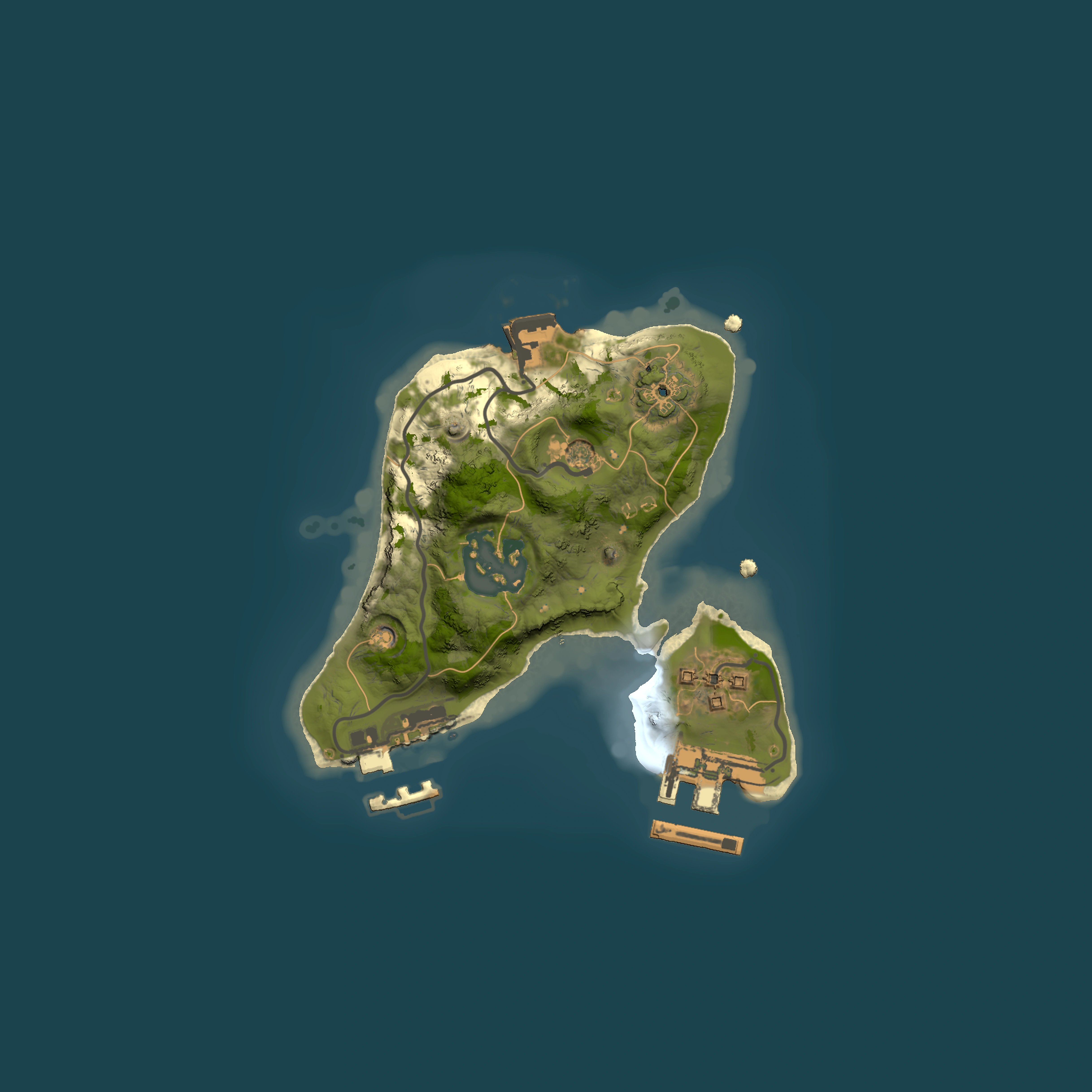 Full top-down render of Rust map seed 994301885, 1500x1500m