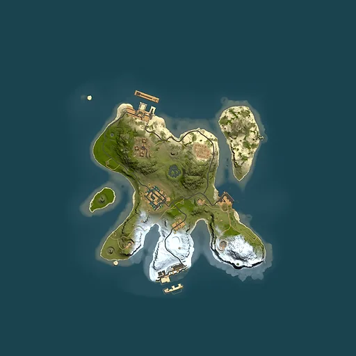 Rust map seed 840083153, 2000x2000m top-down preview