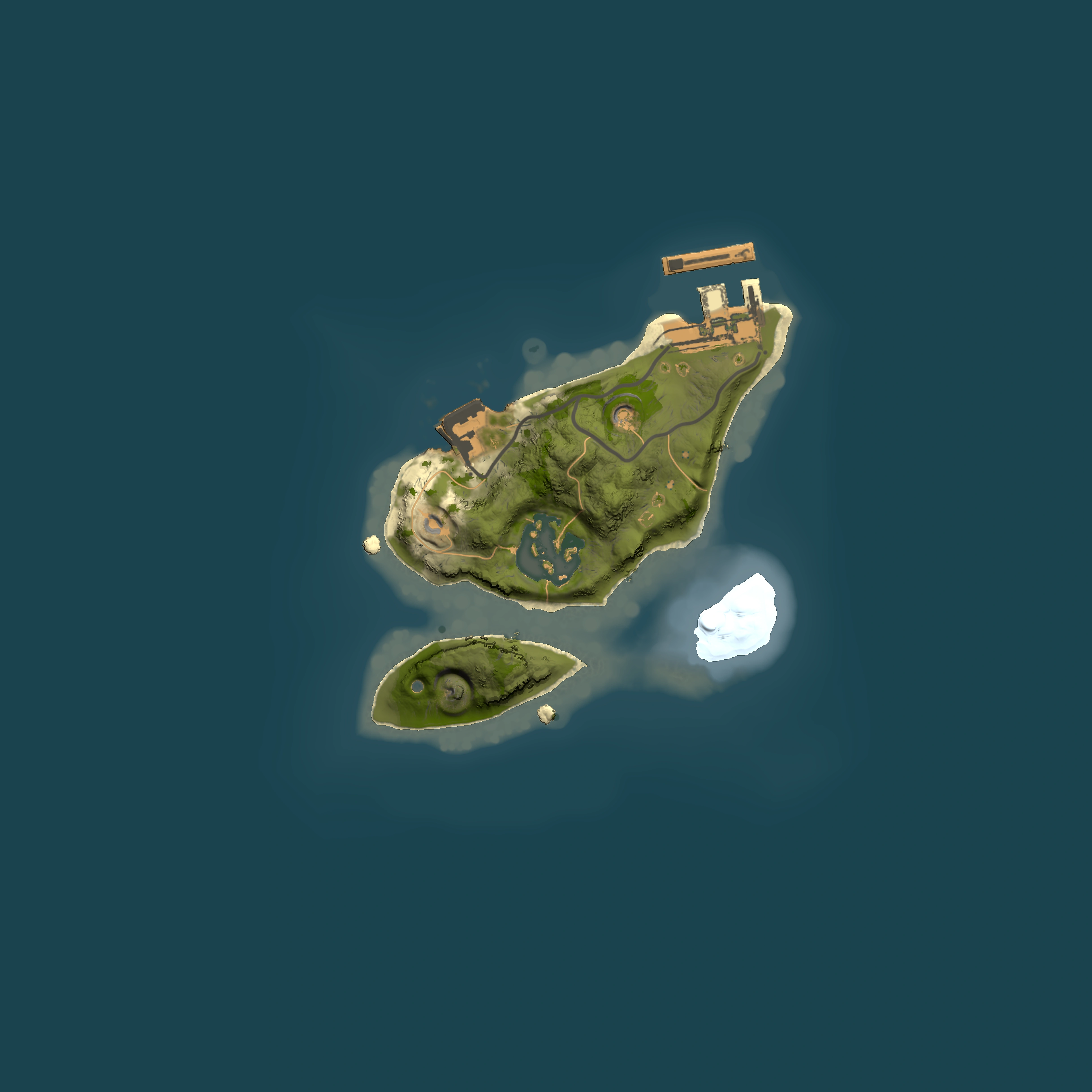 Full top-down render of Rust map seed 567033247, 1500x1500m