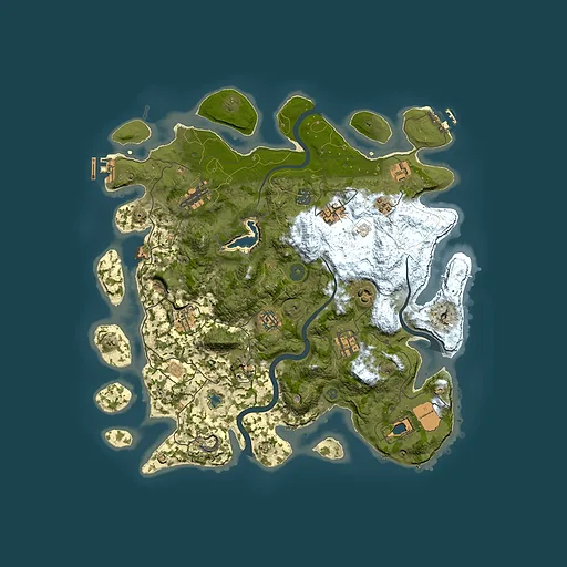 Rust map seed 1575103119, 4000x4000m top-down preview