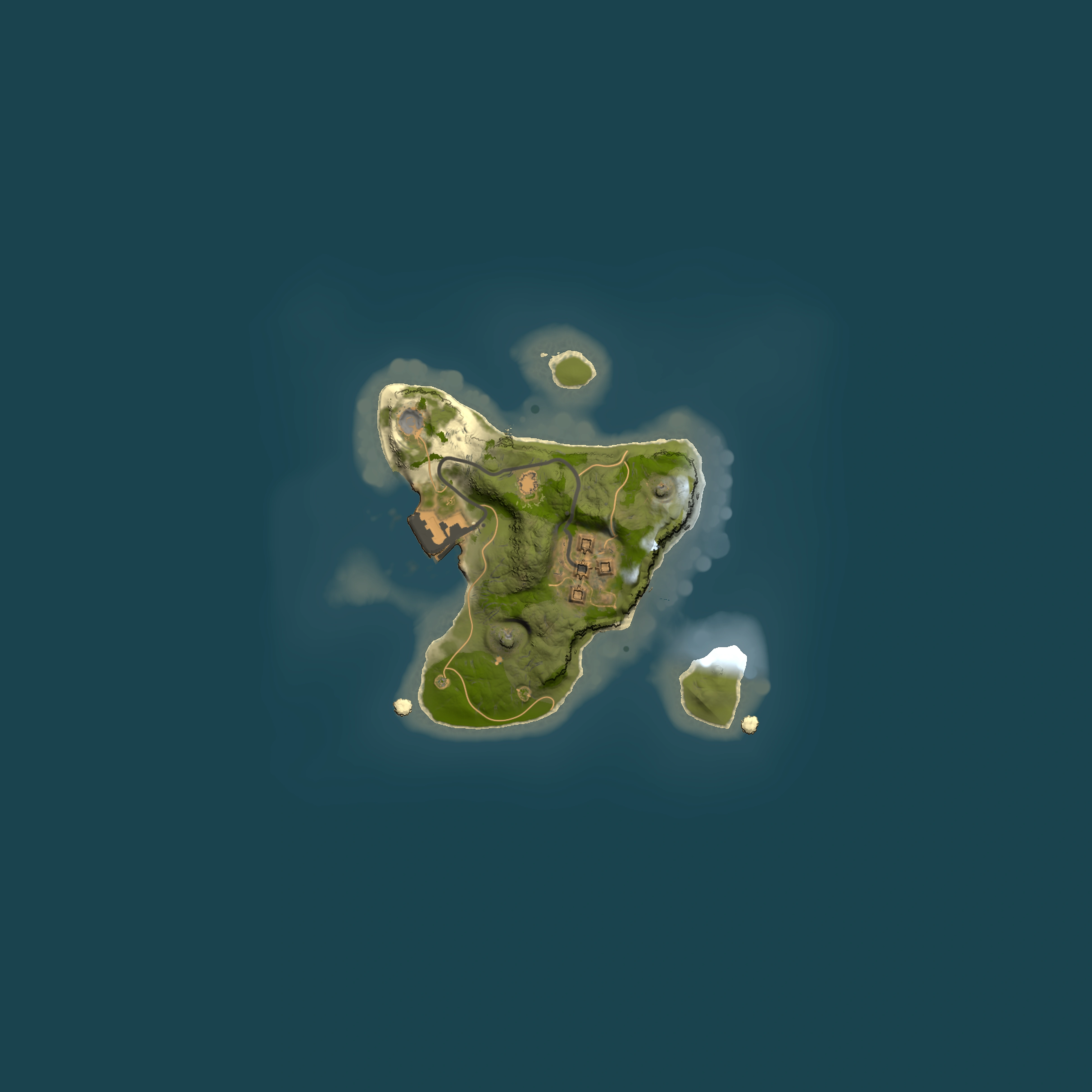 Full top-down render of Rust map seed 423273255, 1500x1500m