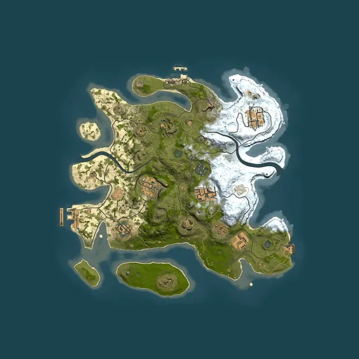 Rust map seed 337290294, 3000x3000m top-down preview