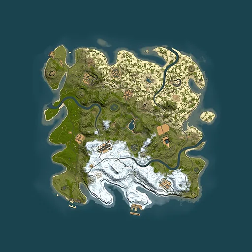 Rust map seed 88751479, 4000x4000m top-down preview