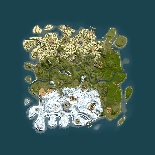 Rust map seed 1659908431, 4000x4000m top-down preview