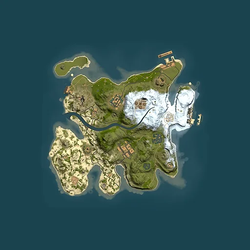 Rust map seed 1475605274, 2500x2500m top-down preview