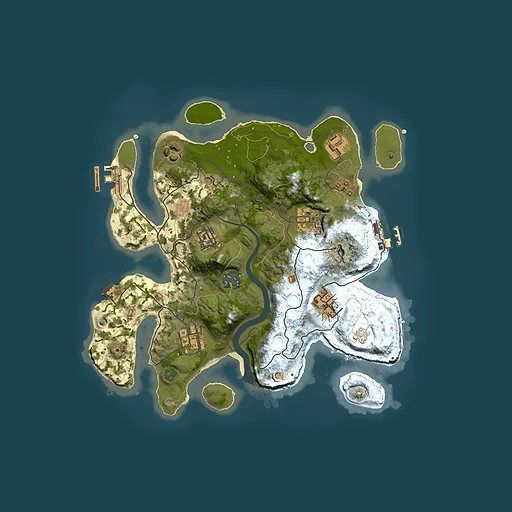 Rust map seed 1059172755, 3000x3000m top-down preview