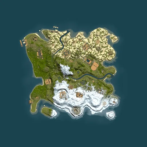 Rust map seed 1154103799, 3500x3500m top-down preview