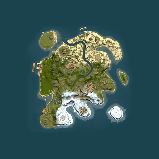 Rust map seed 636208797, 2500x2500m top-down preview