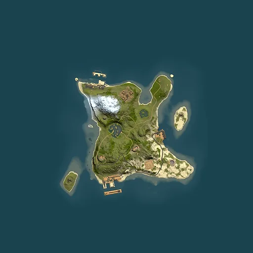 Rust map seed 1805529455, 2000x2000m top-down preview
