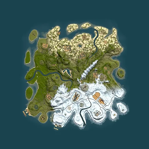 Rust map seed 826057370, 4000x4000m top-down preview
