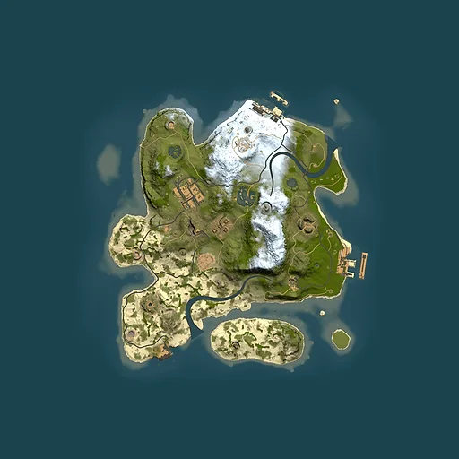 Rust map seed 876645959, 2500x2500m top-down preview