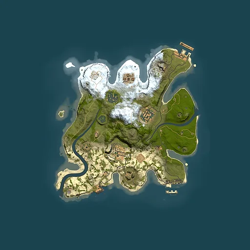 Rust map seed 335152859, 2500x2500m top-down preview