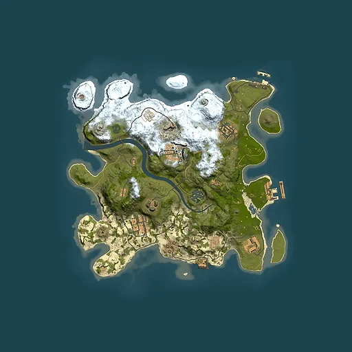 Rust map seed 1006098163, 3000x3000m top-down preview