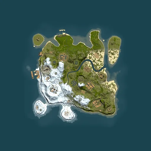 Rust map seed 1276101652, 3000x3000m top-down preview