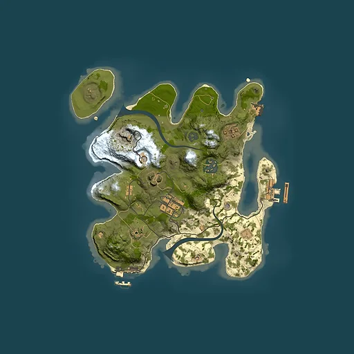 Rust map seed 817946080, 2500x2500m top-down preview