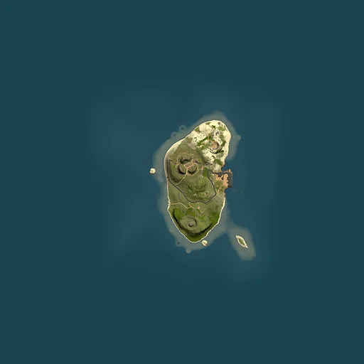 Rust map seed 743807046, 1500x1500m top-down preview