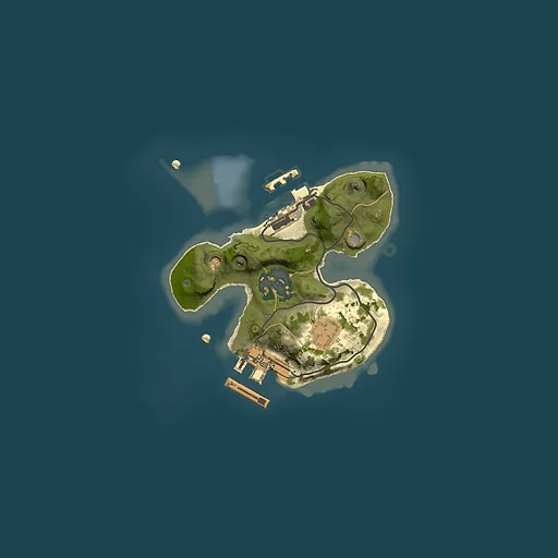 Rust map seed 256330907, 1500x1500m top-down preview