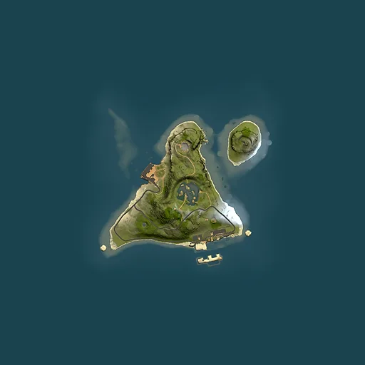 Rust map seed 1699909633, 1500x1500m top-down preview