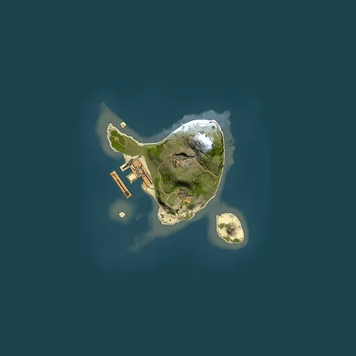 Rust map seed 688381322, 1500x1500m top-down preview