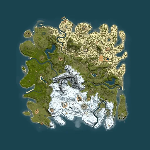 Rust map seed 1823337313, 5000x5000m top-down preview