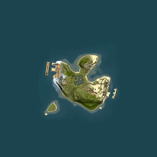 Rust map seed 377551381, 1500x1500m top-down preview