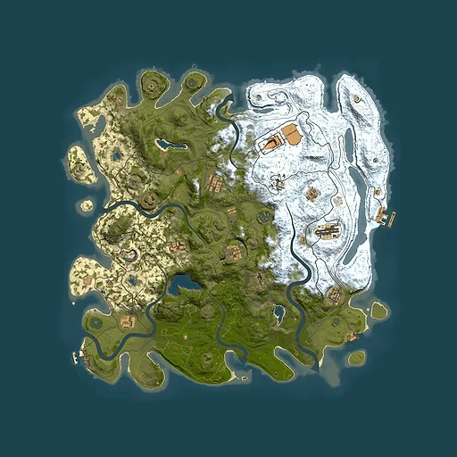 Rust map seed 1700918954, 4500x4500m top-down preview