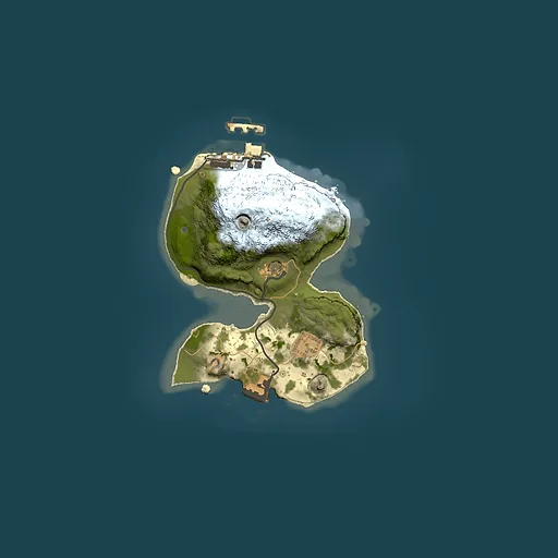 Rust map seed 2105919661, 1500x1500m top-down preview