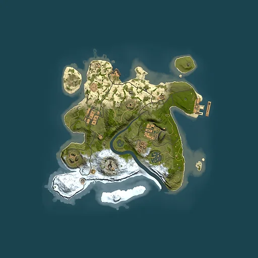 Rust map seed 1753497594, 2500x2500m top-down preview