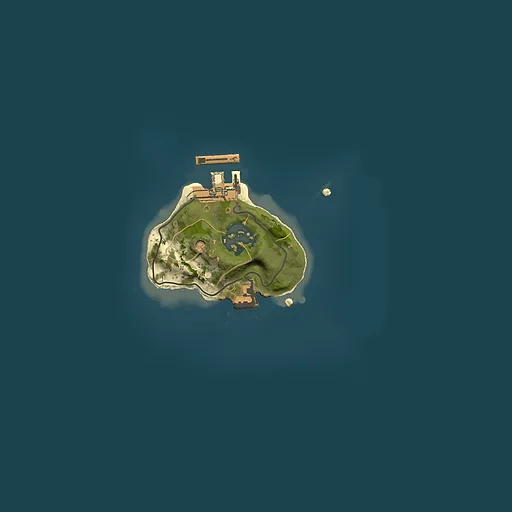 Rust map seed 1460105907, 1500x1500m top-down preview
