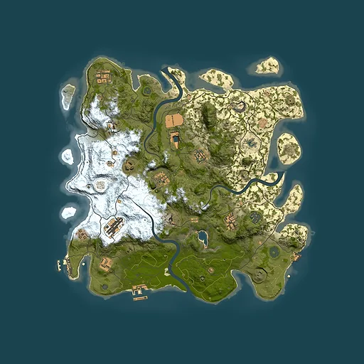 Rust map seed 394211233, 4000x4000m top-down preview