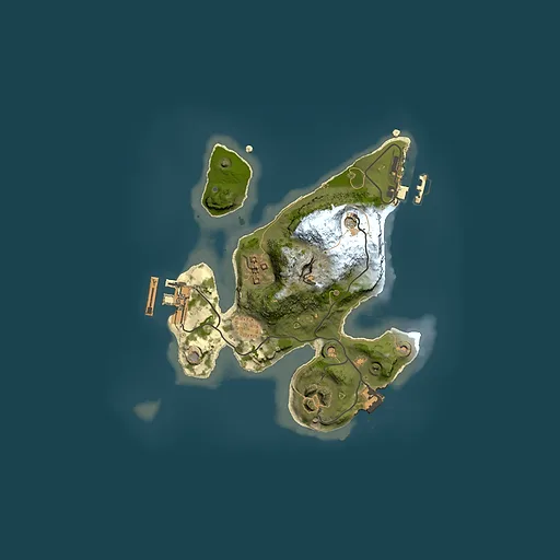 Rust map seed 1474086784, 2000x2000m top-down preview