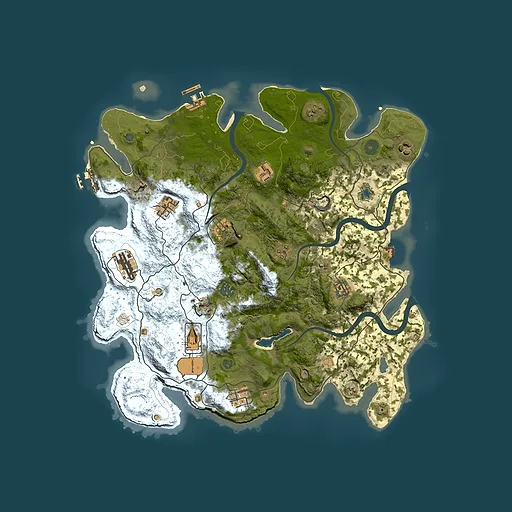 Rust map seed 1982994127, 4000x4000m top-down preview