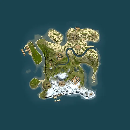Rust map seed 1583526766, 2500x2500m top-down preview