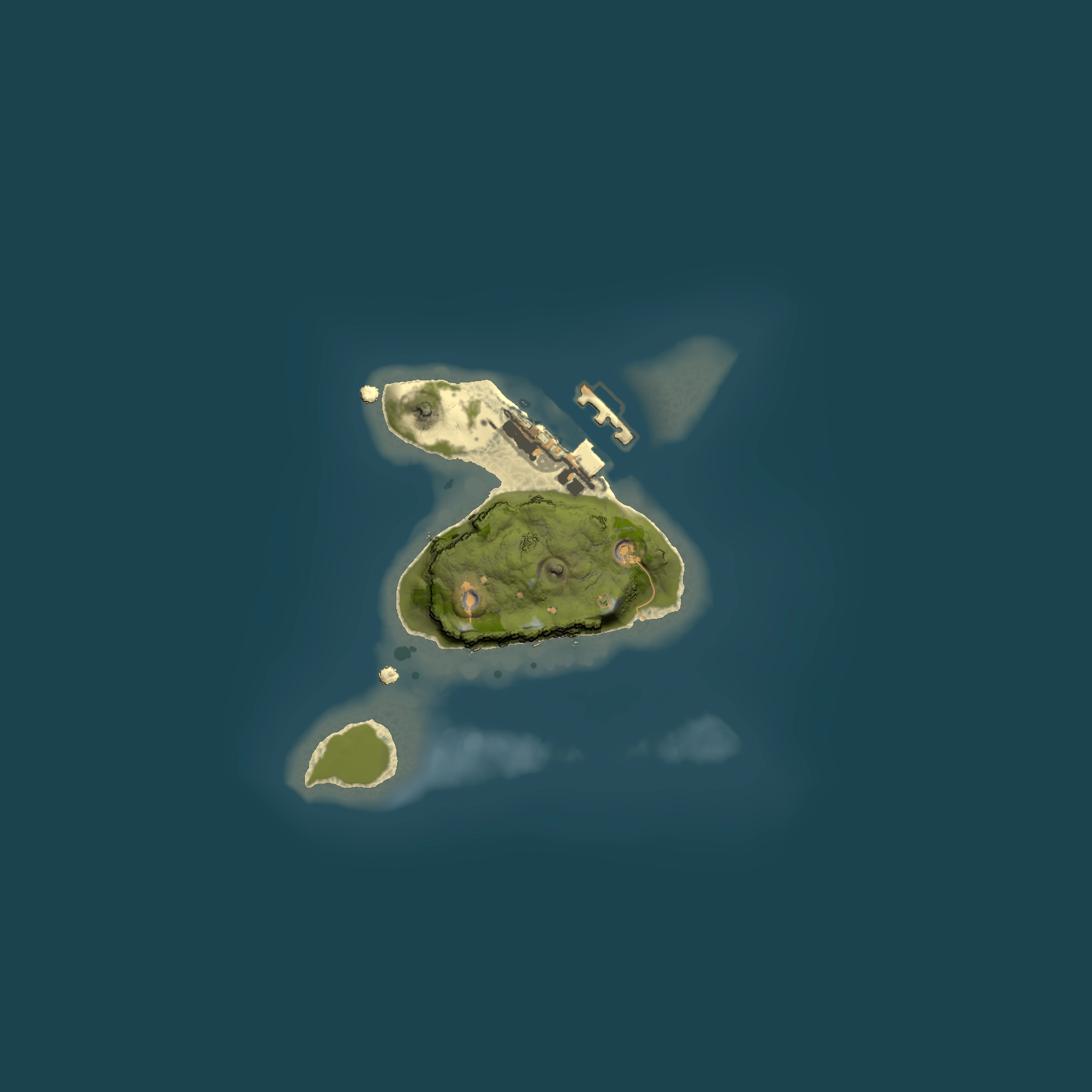 Full top-down render of Rust map seed 1802285097, 1500x1500m