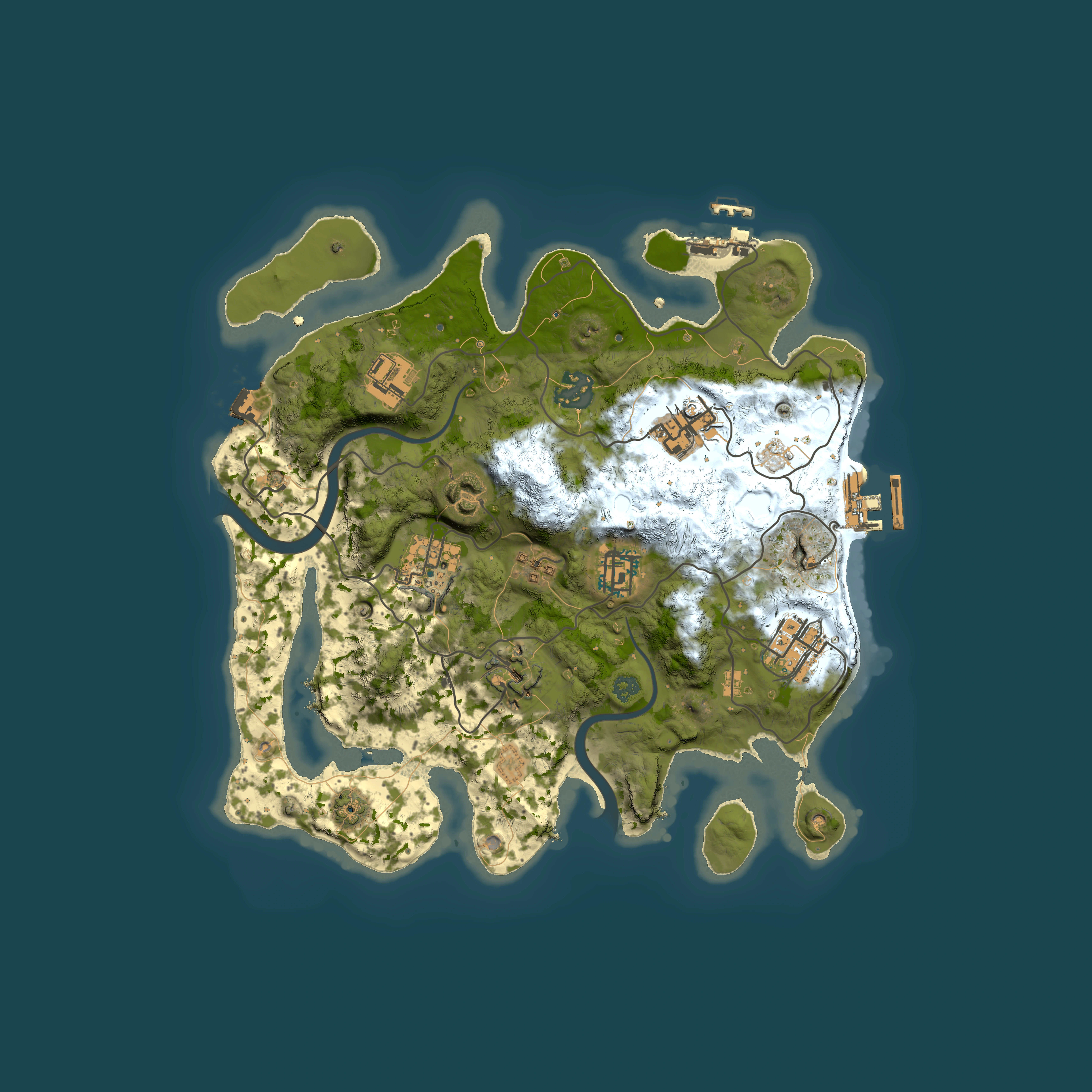 Full top-down render of Rust map seed 1802478887, 3000x3000m