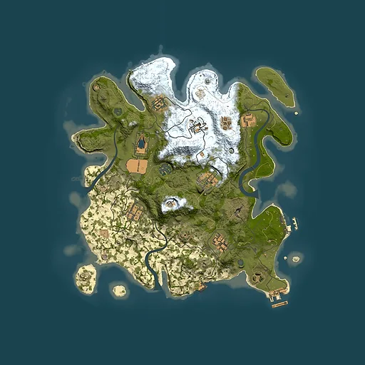 Rust map seed 475088195, 3500x3500m top-down preview