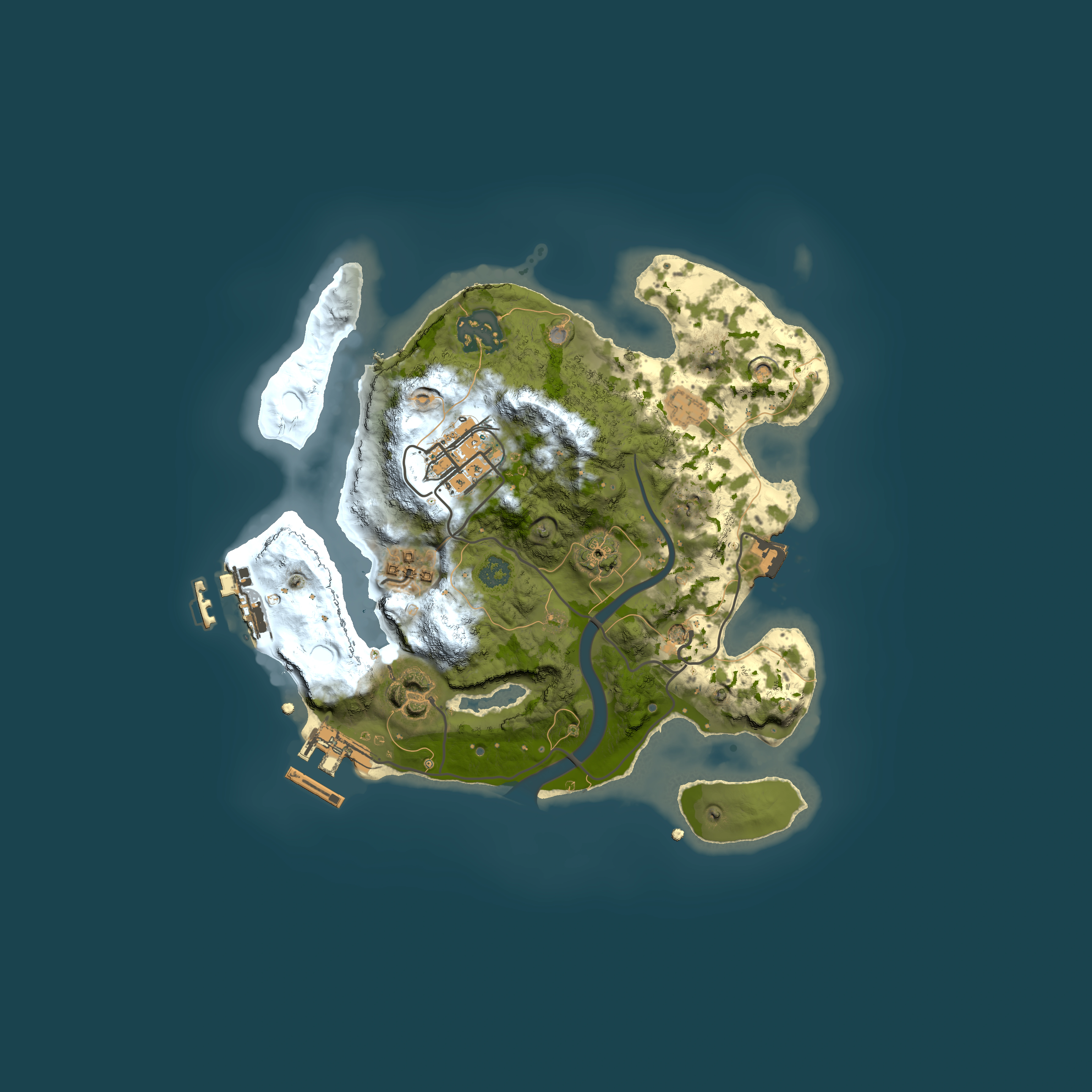 Full top-down render of Rust map seed 1096514253, 2500x2500m