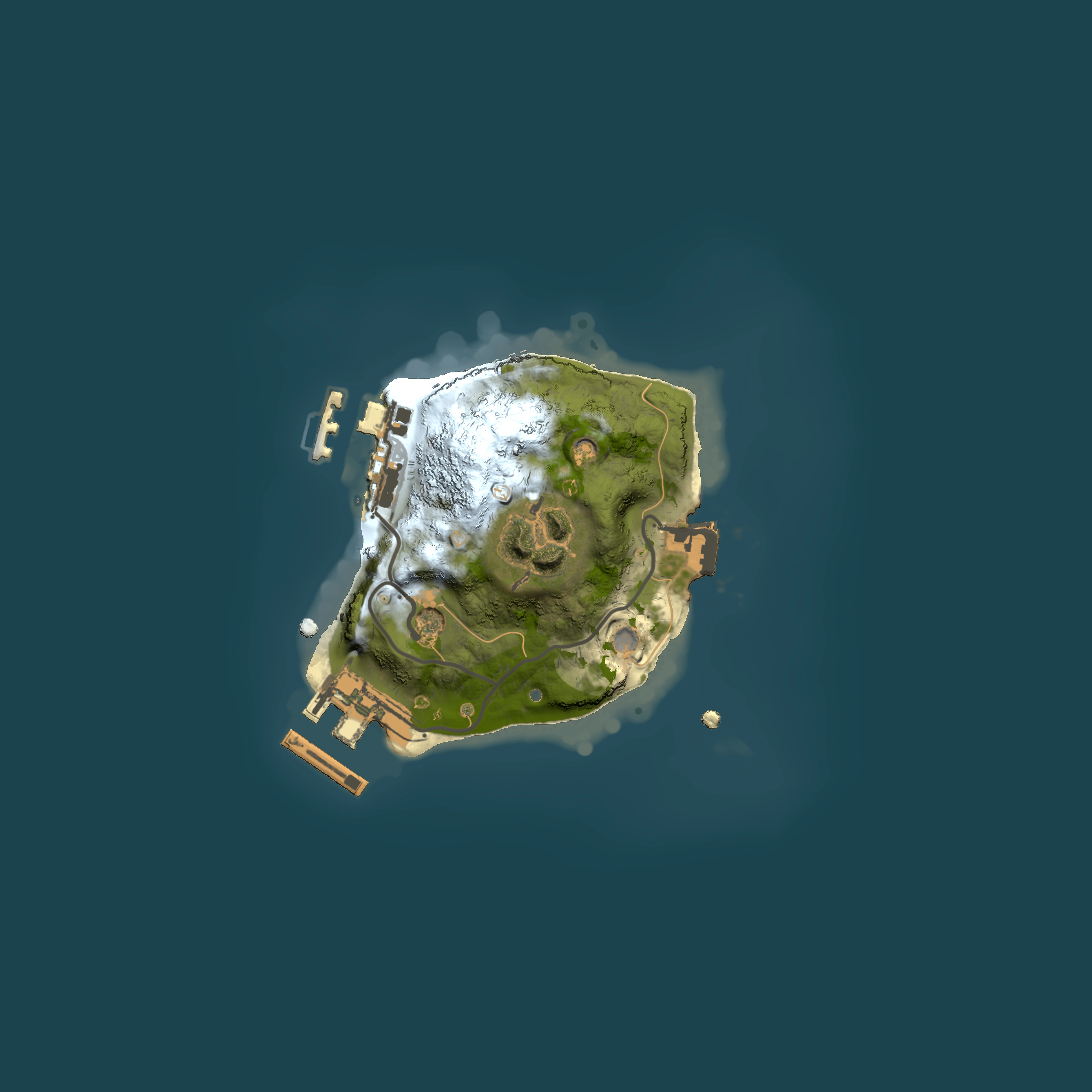 Full top-down render of Rust map seed 575351858, 1500x1500m