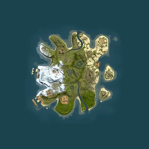 Rust map seed 2103862192, 2500x2500m top-down preview