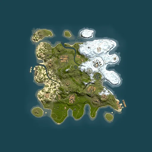 Rust map seed 1117921172, 3000x3000m top-down preview