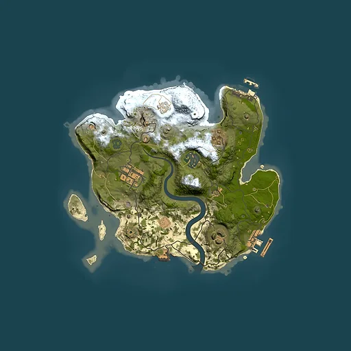 Rust map seed 1923698898, 2500x2500m top-down preview
