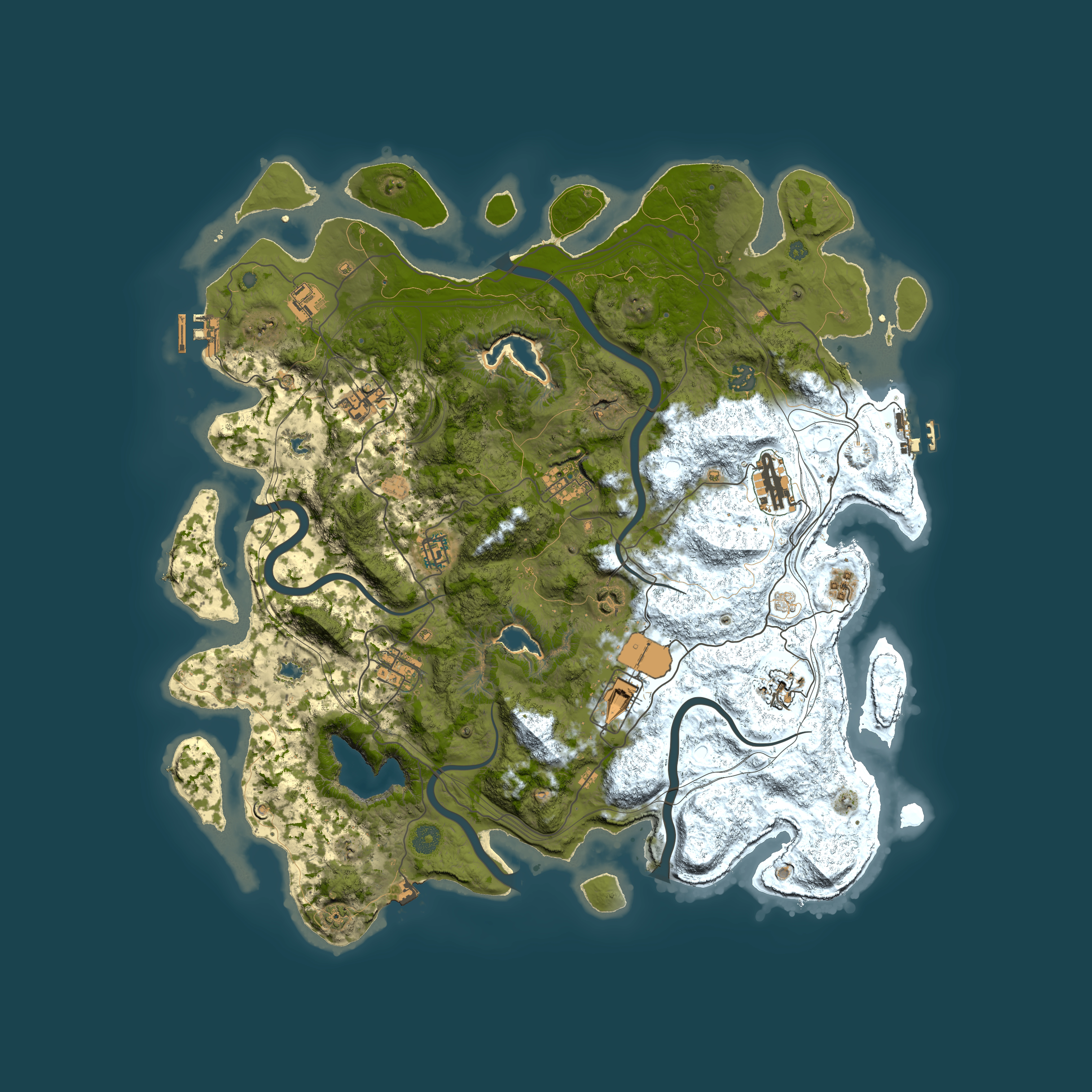 Full top-down render of Rust map seed 468571289, 4500x4500m