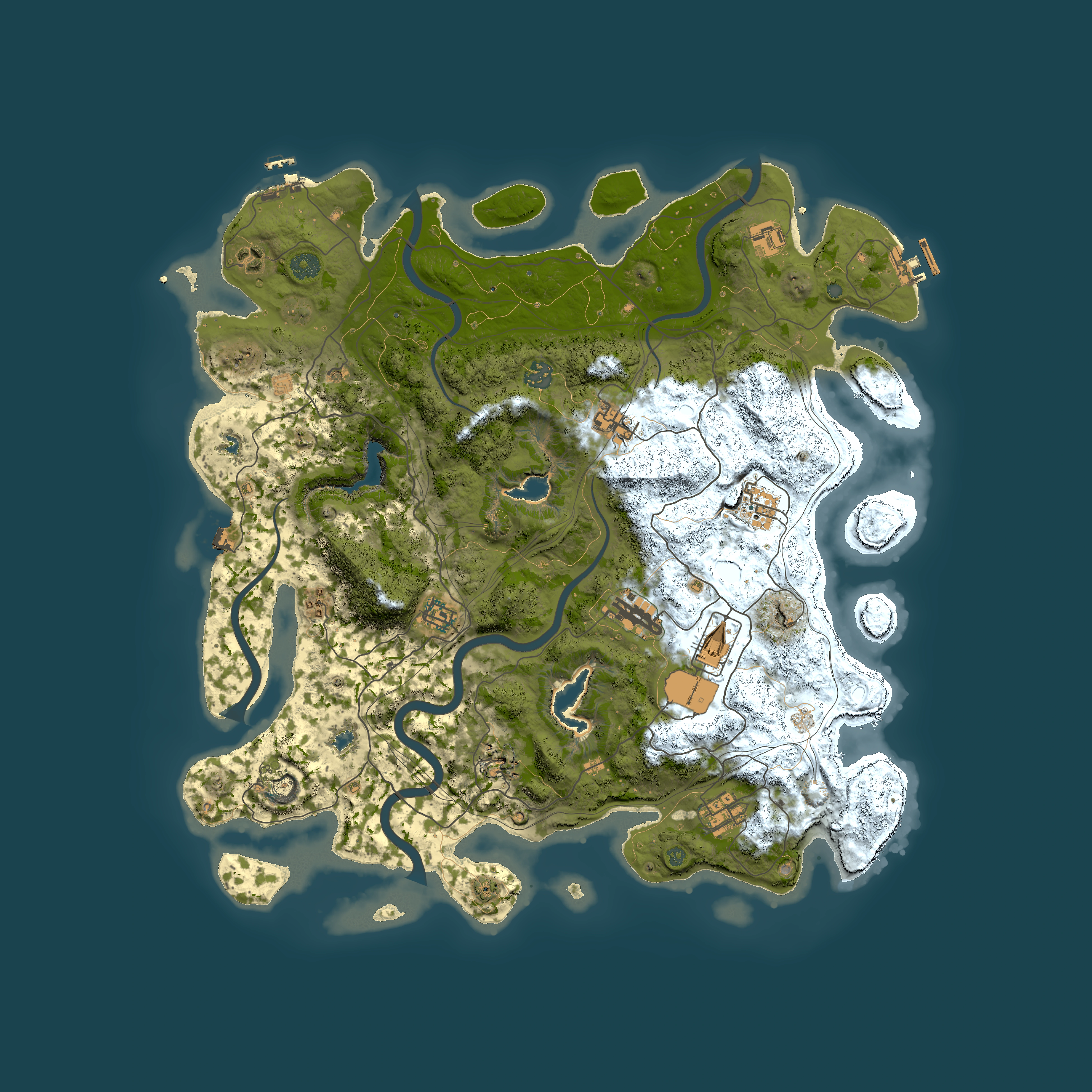 Full top-down render of Rust map seed 1766143449, 4500x4500m